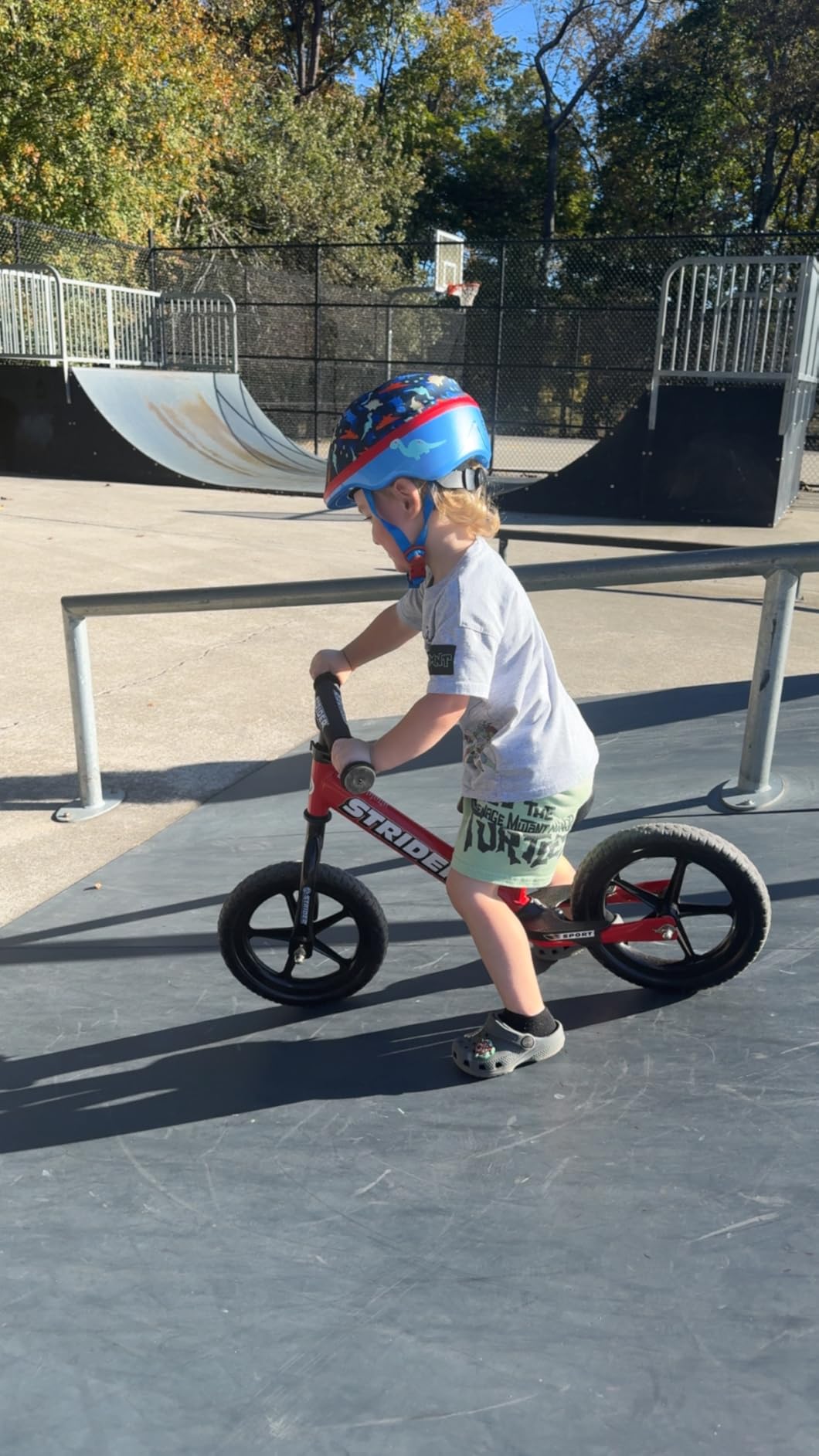 Strider 12 Sport, No Pedal Balance Bike for Kids Ages 1–4 Years, Blue customer photo 1