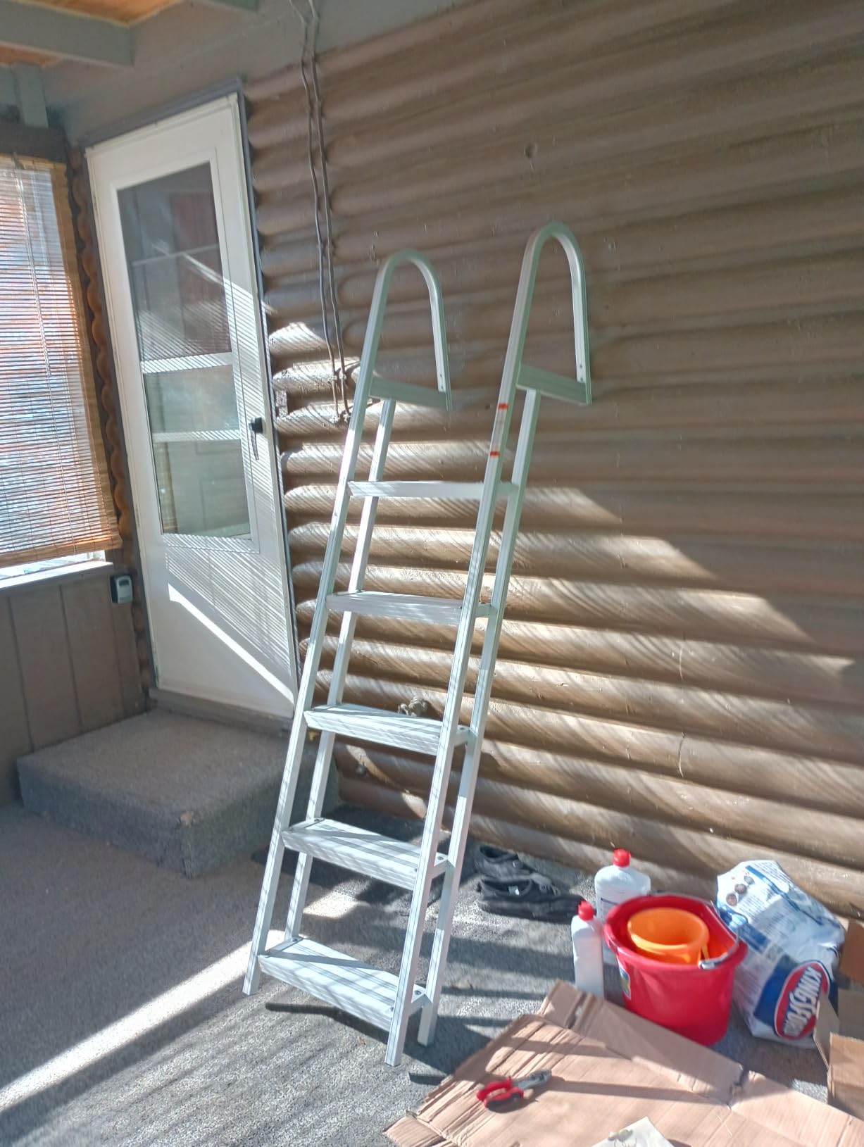 RecPro 5-Step Marine Boarding Ladder customer photo 2