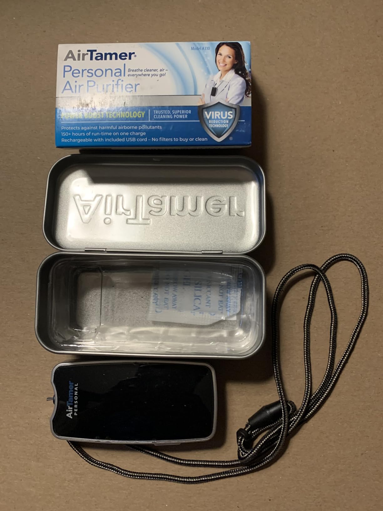 AirTamer A310 Personal Air Purifier Necklace customer photo 1