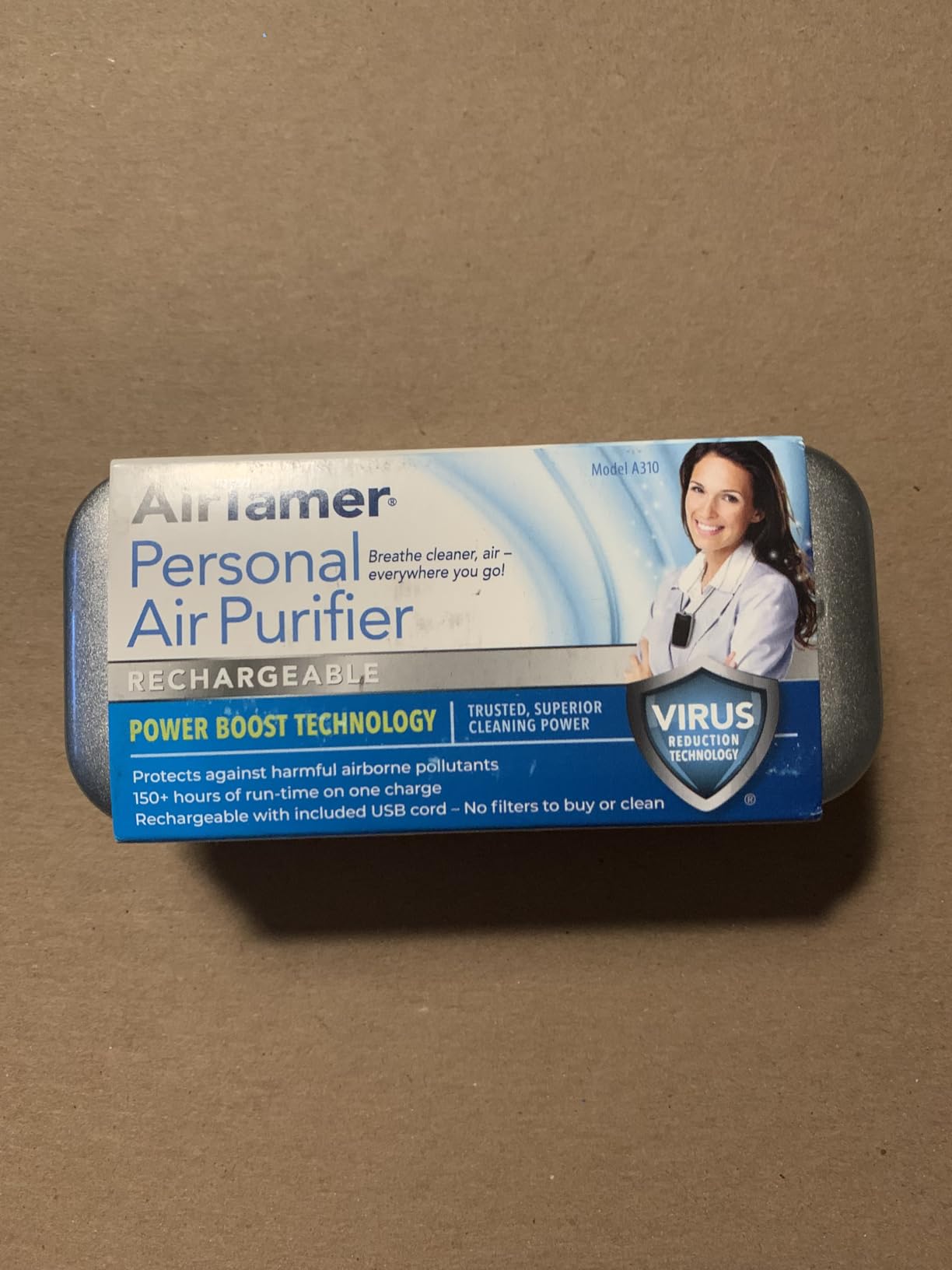 AirTamer A310 Personal Air Purifier Necklace customer photo 2