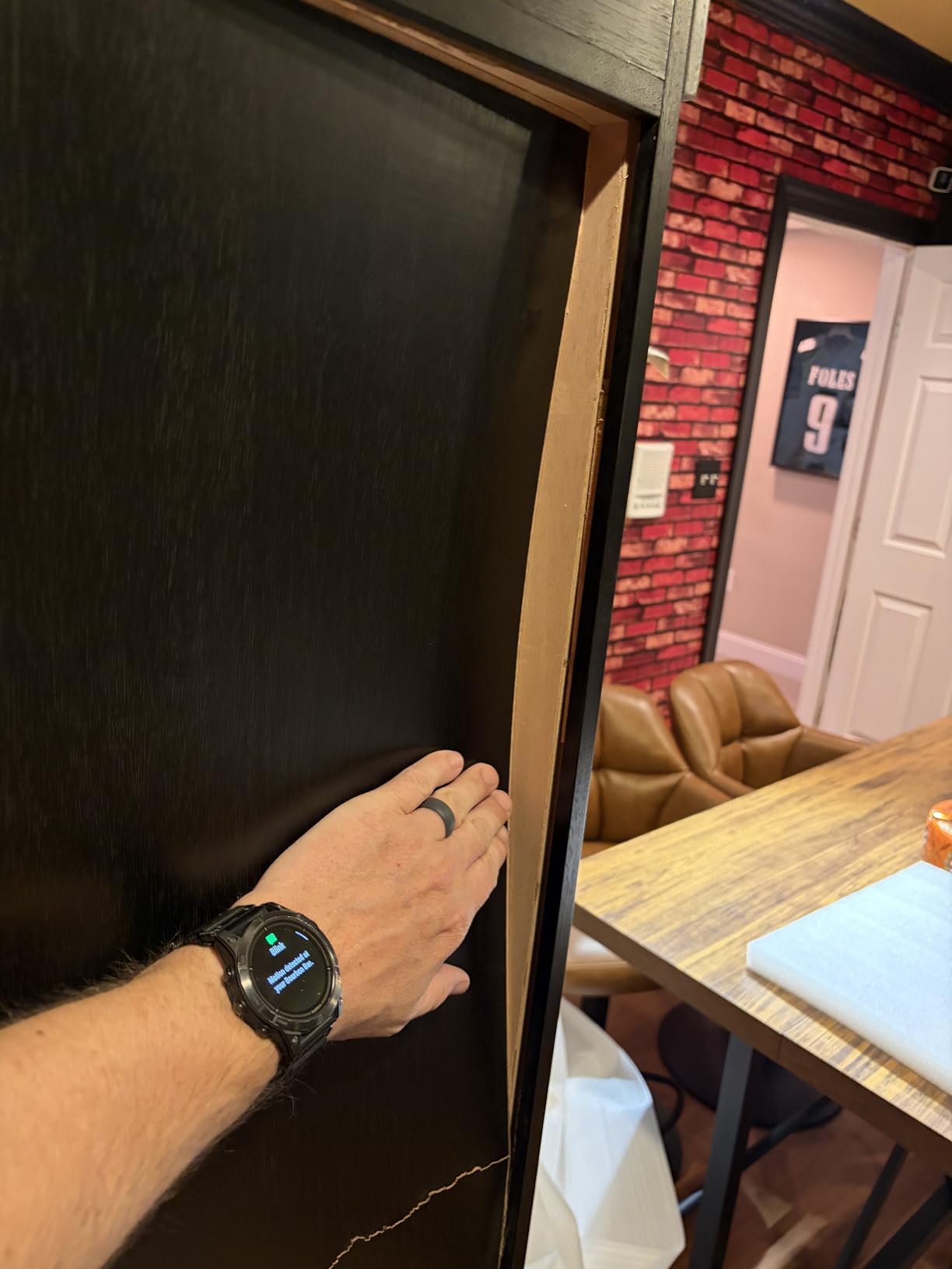 Black Tower Humidor with Adjustable Shelves and Drawers | Large Capacity Cigar Cabinet with Tempered Beveled Glass Door, Hygrometer, and Dried Spanish Cedar Lining - Holds 3000 Cigars customer photo 1