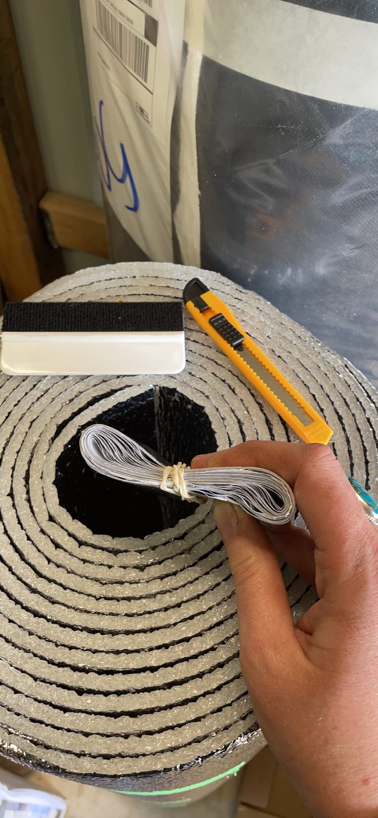 US Energy Products SSR-CK10FF Vehicle Insulation Kit (100 Sq. Ft, 25' Foil Tape) Heat & Sound Automotive Insulation customer photo 2