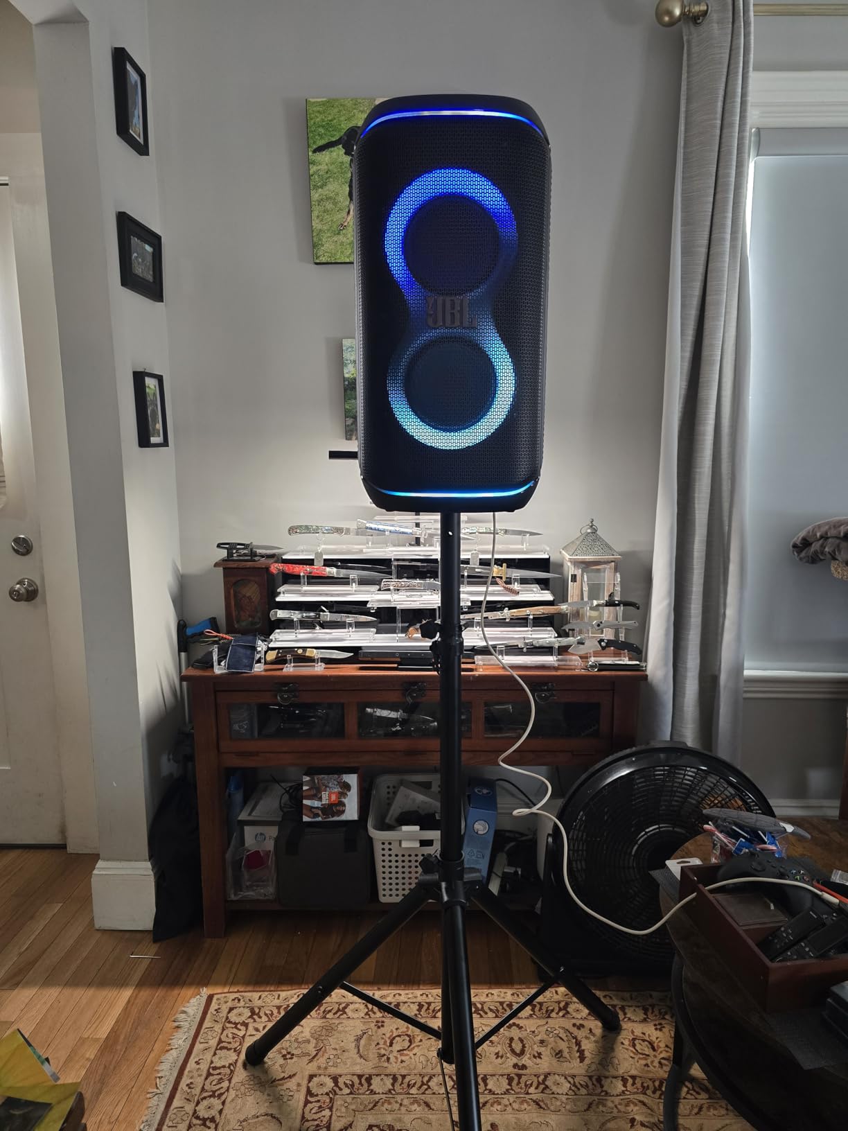 Rockville RVES1 Pair Adjustable Tripod PA Speaker Stands with Carry Bag customer photo 1