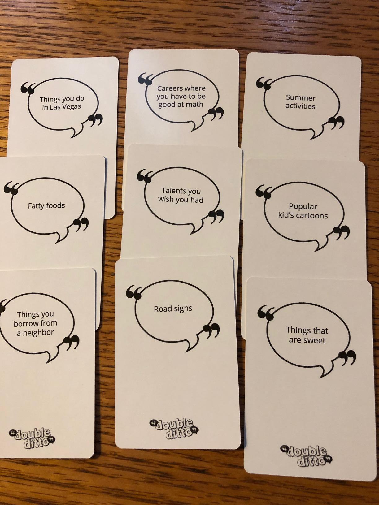 Inspiration Play Double Ditto - a Hilarious Award-Winning Family Party Game for 4-20 Players (Ages 8 and up) customer photo 1
