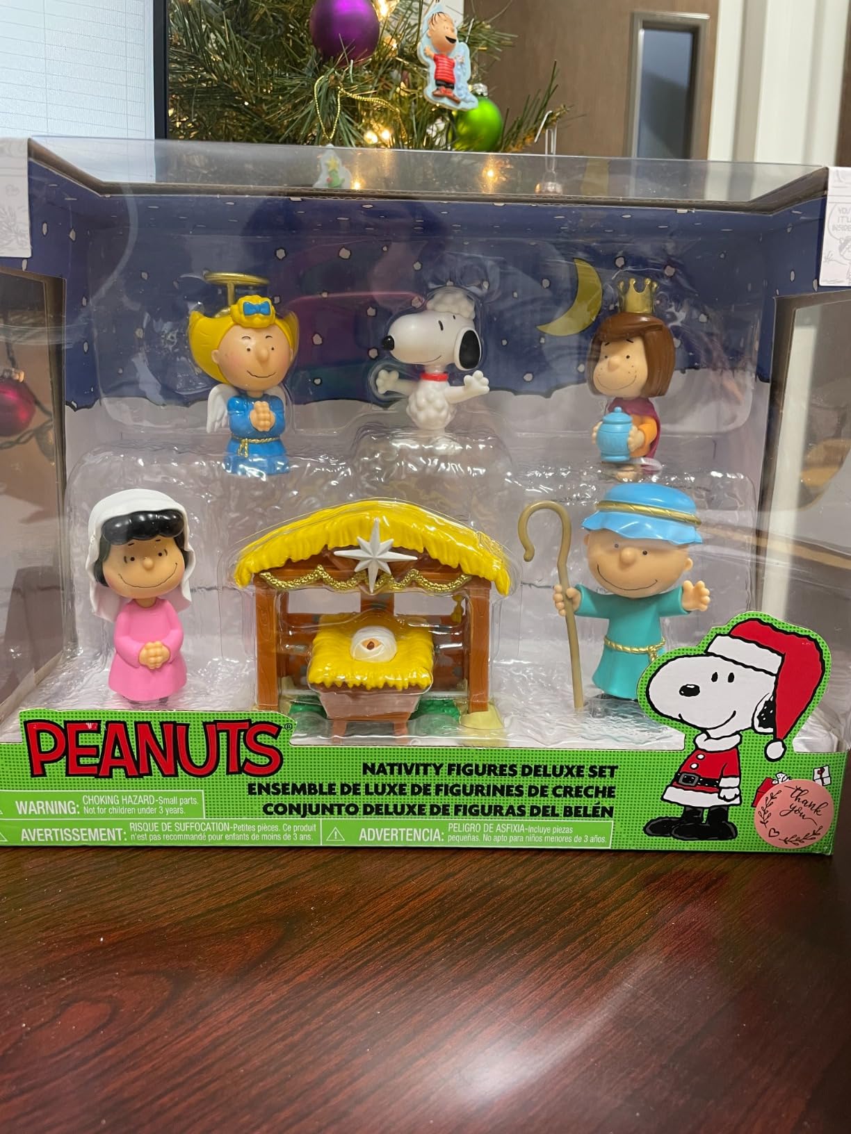 Peanuts Christmas Nativity Deluxe Figure Set customer photo 2
