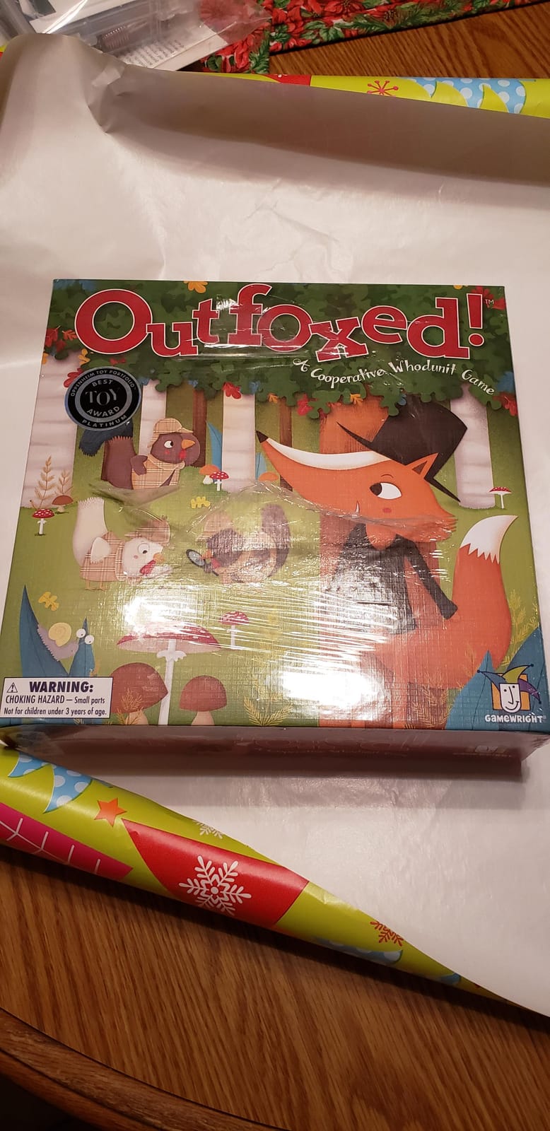 OUTFOXED, A CLASSIC WHO DUNNIT GAME FOR PRESCHOOLERS, 4 players customer photo 2