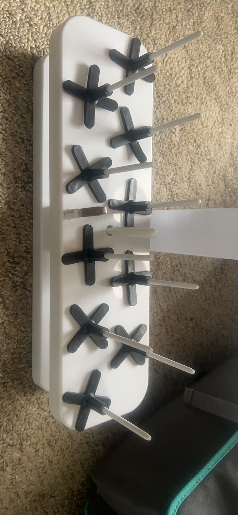 20 Spool Thread Stand for All Home Embroidery Machines Brother Babylock Janome Bernina Pfaff etc.. customer photo 2