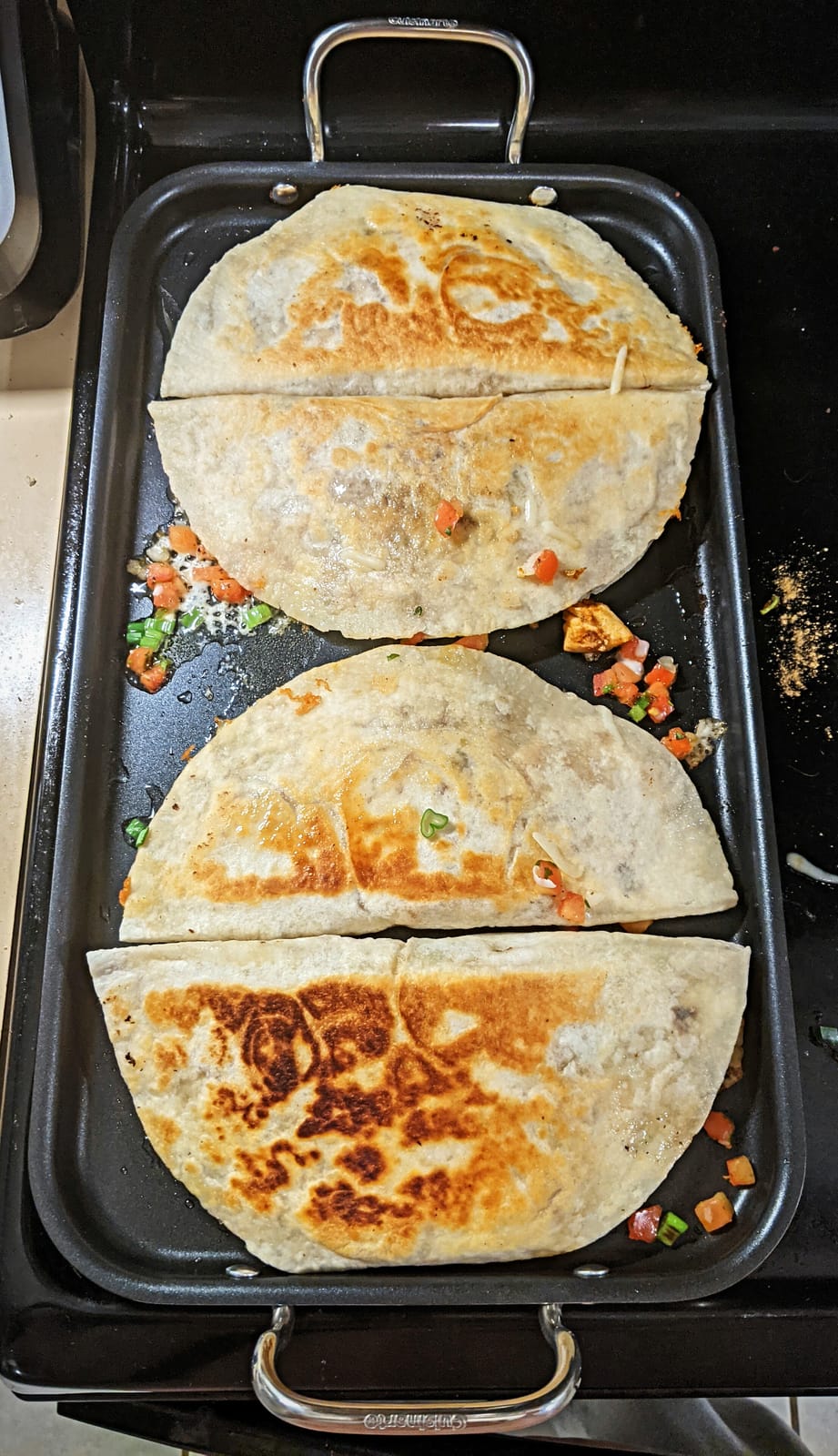 Cuisinart Griddle Skillet, Nonstick Double Burner, 10x18-Inch, MCP45-25NSP1 customer photo 1
