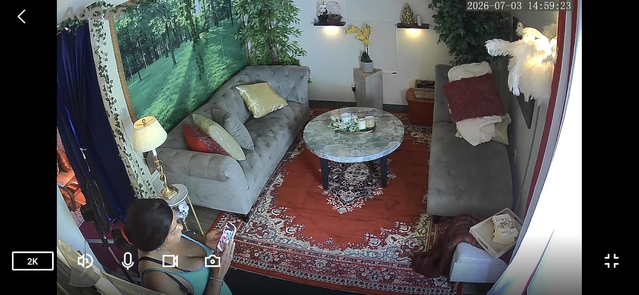 Unique Loom Reza Collection Traditional Persian Style Area Rug, 8 x 10 ft, Brown/Ivory customer photo 2