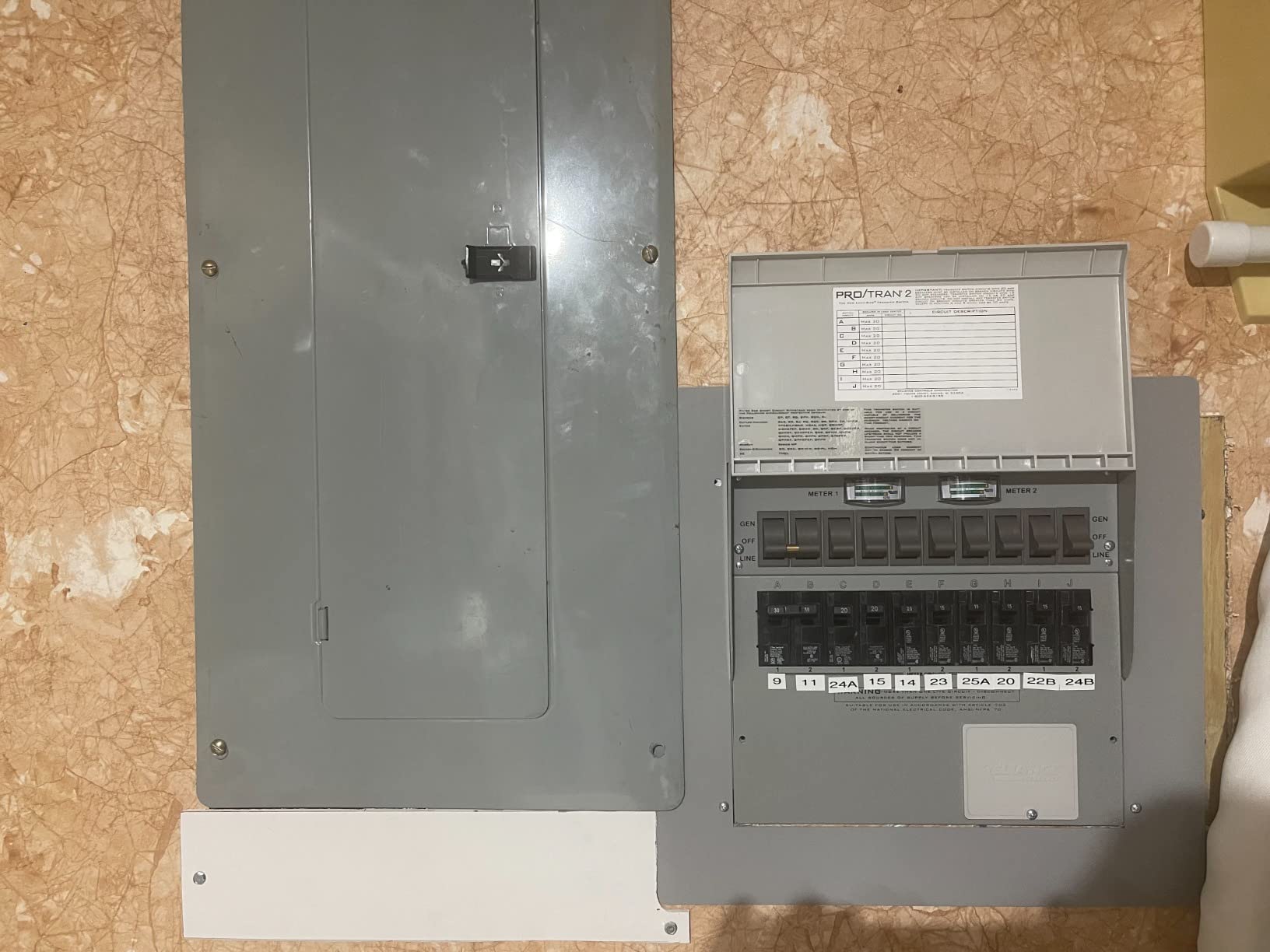A510C Pro/Tran2 50-Amp 10-Circuit 2 Manual Transfer Switch customer photo 2