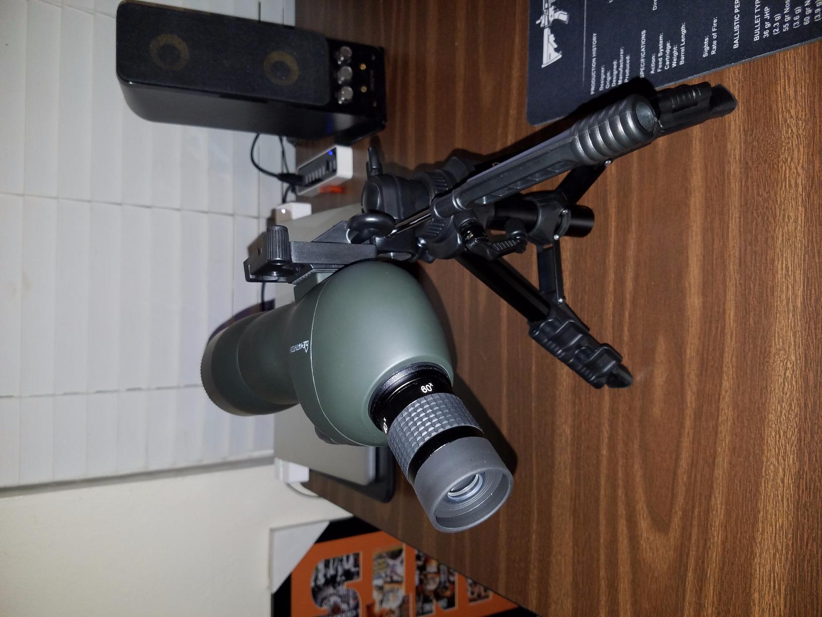 20-60x60 Angled Spotting Scopes for Target Shooting/Hunting/Birding customer photo 2
