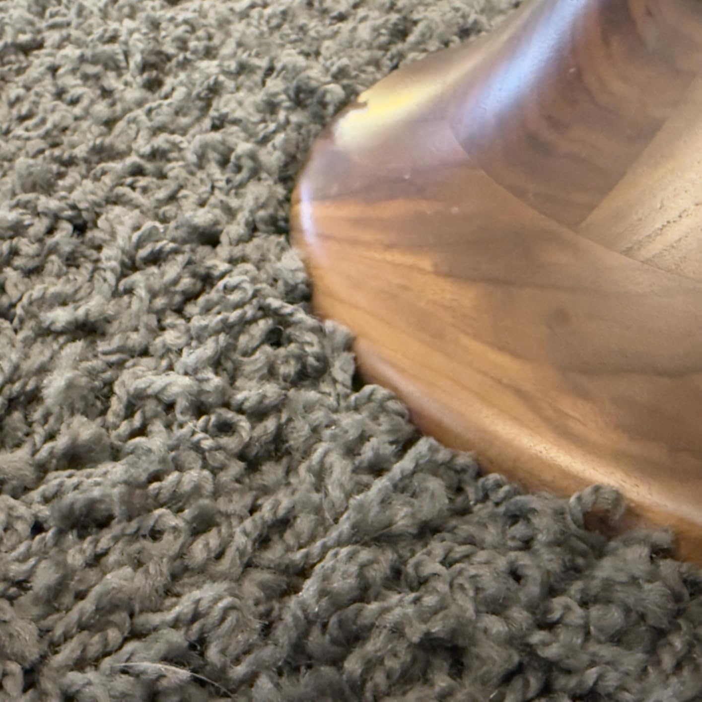 Unique Loom Solid Shag Collection Area Rug (5' 1