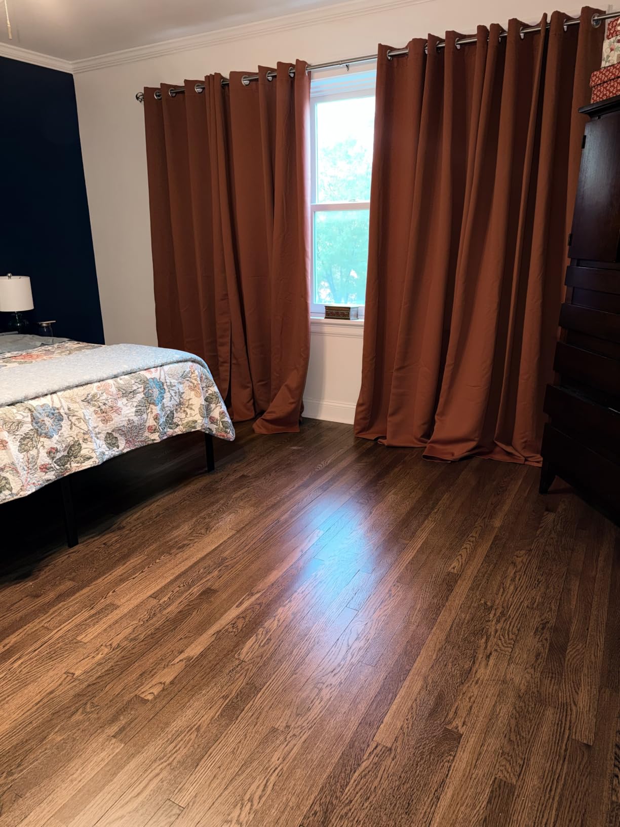 NICETOWN Black Out Curtains for Bedroom 84 Inches Long, W52xL84, 2 Panels customer photo 1