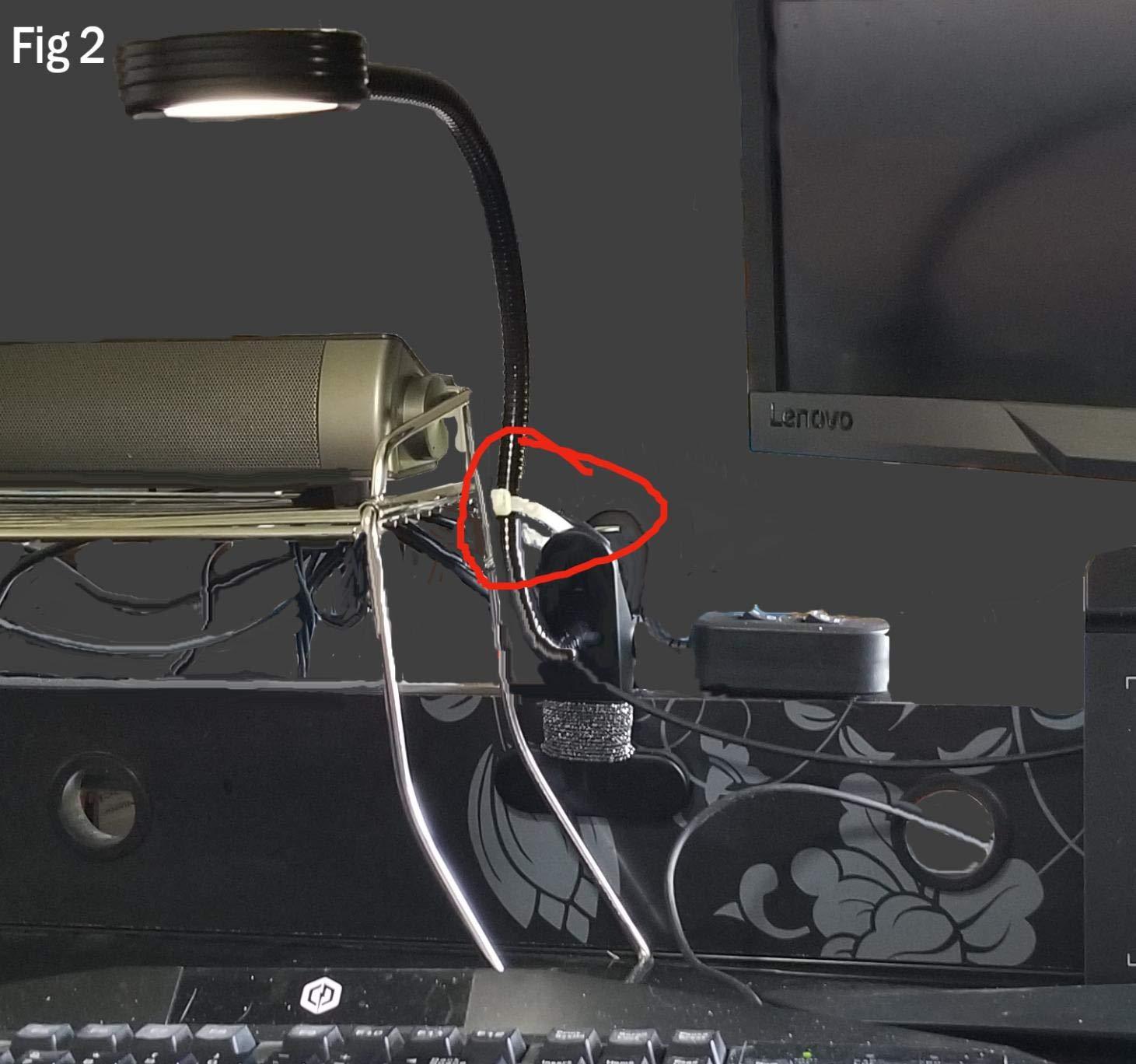 LEPOWER Clip on Light, Book Reading Lamp for Desk, Bed Headboard and Dorm customer photo 2