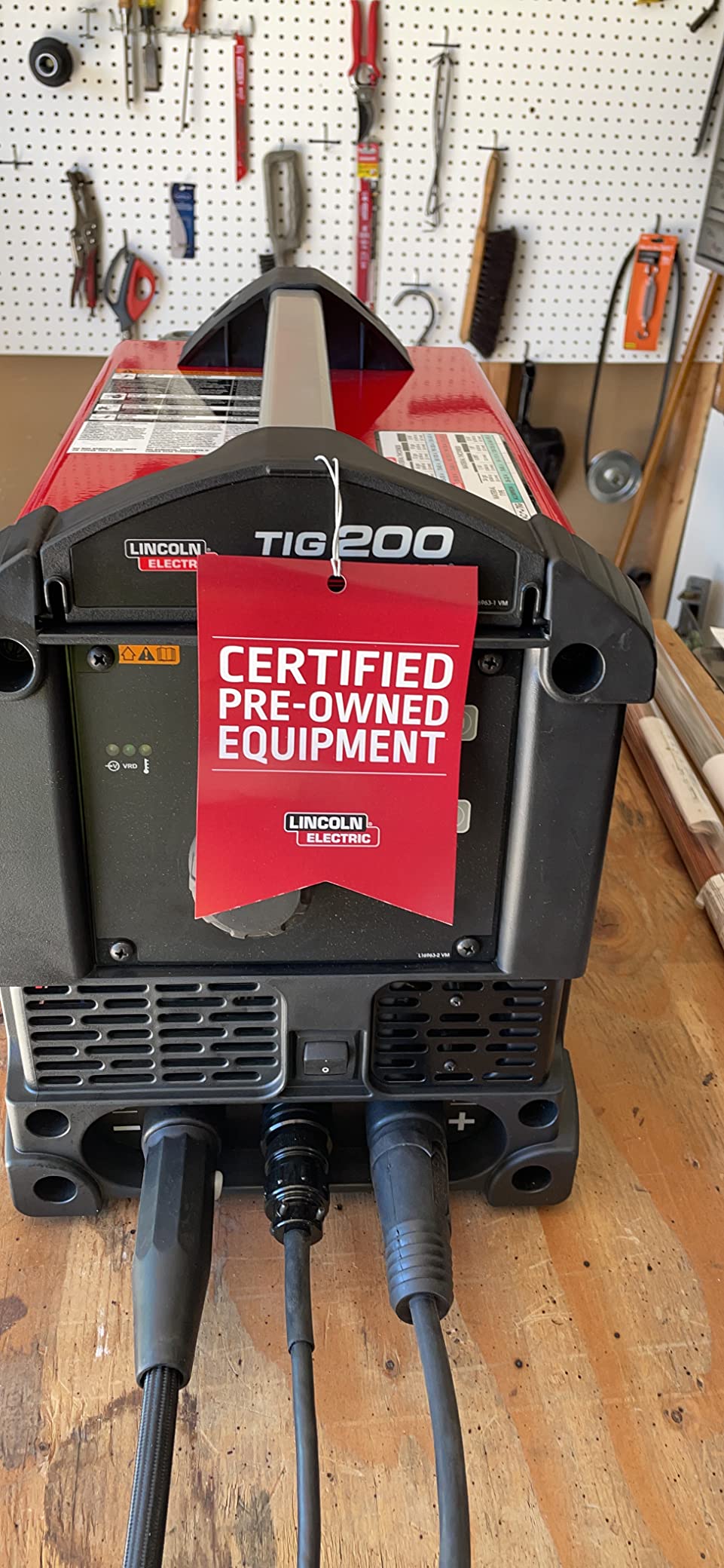 Lincoln Electric Square Wave TIG 200 TIG Welder K5126-1 customer photo 1