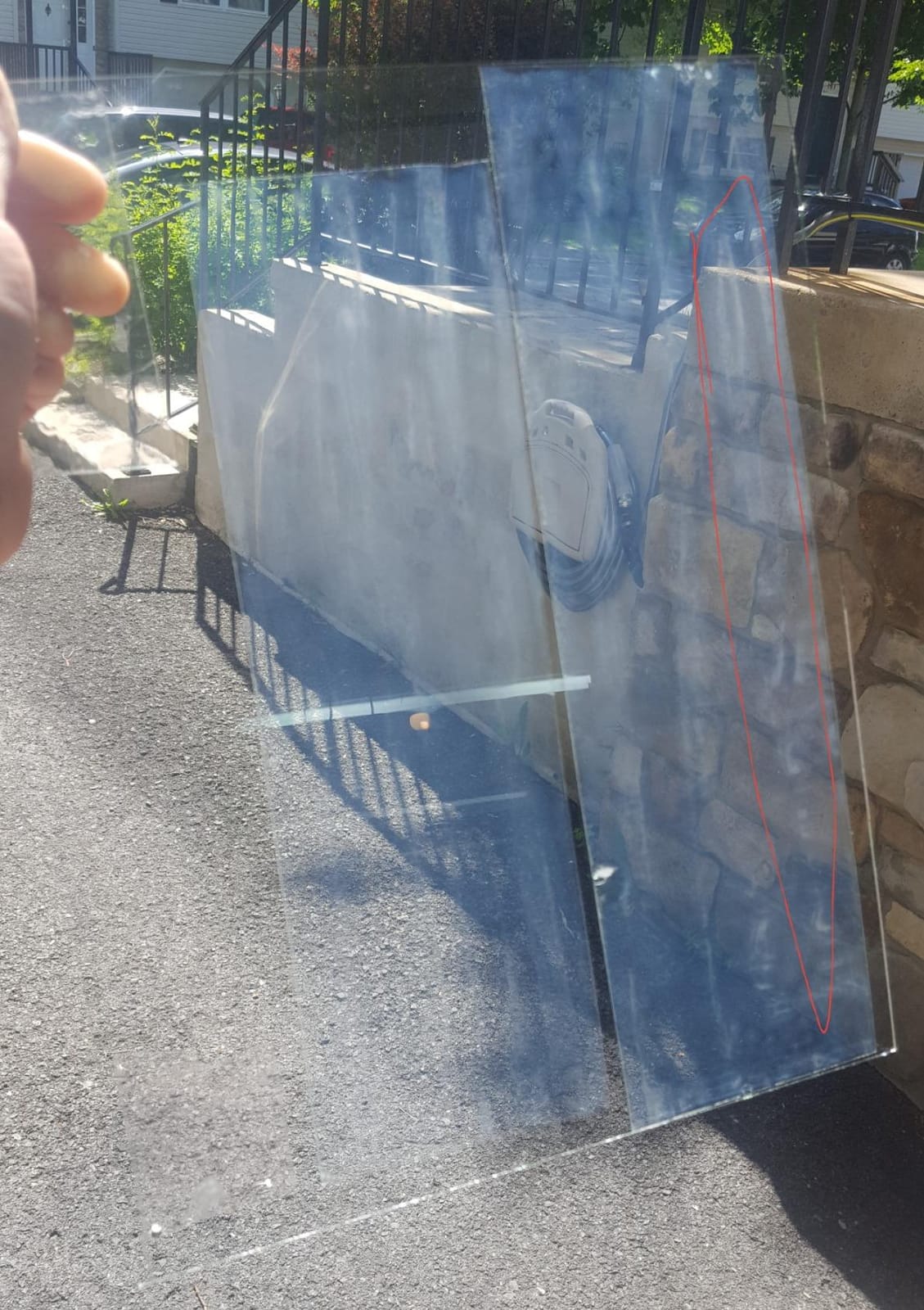 VViViD Clear Protective 8mil Shatterproof Security Window Vinyl Film Roll (30 Inch x 6.5ft) customer photo 1