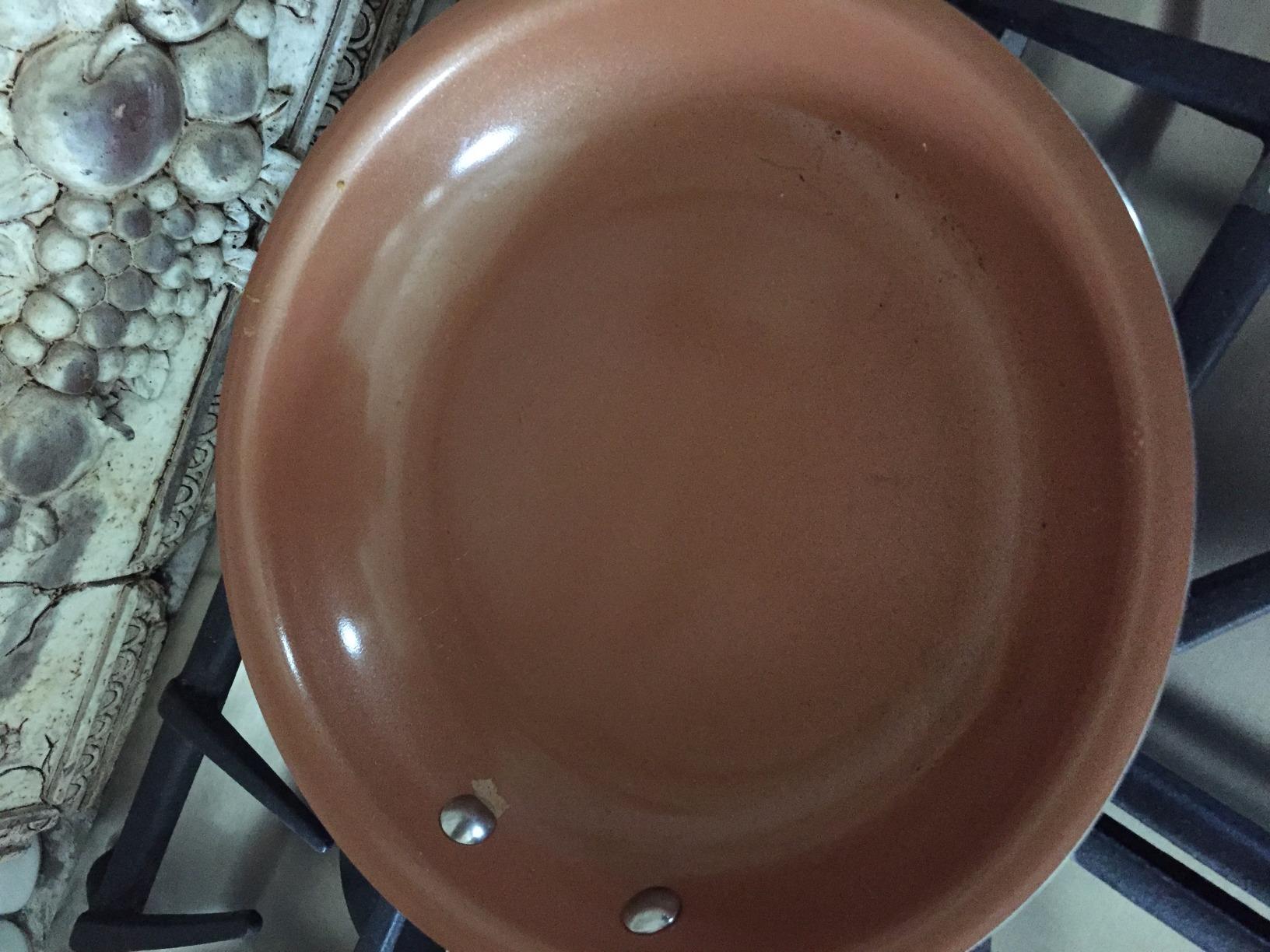 GOTHAM STEEL 9.5 Inch Copper Non Stick Frying Pans Skillet customer photo 2