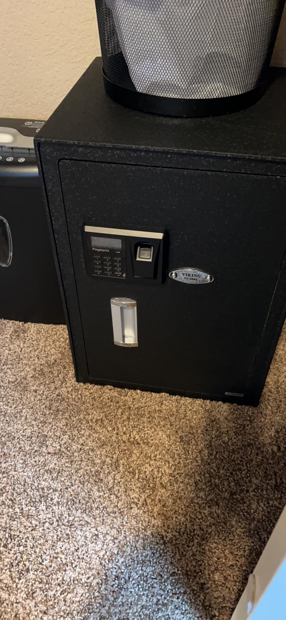 Viking Security Safe VS-50BLX Large Fingerprint Cabinet Safe - Black customer photo 2
