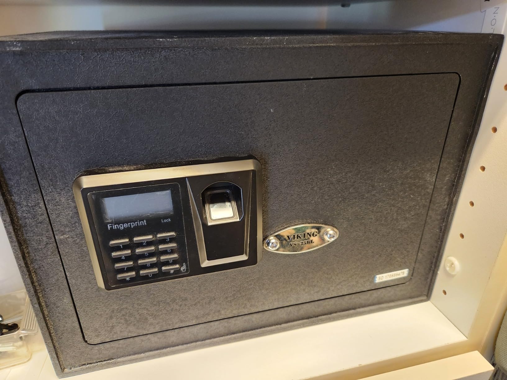 Viking Security Safe VS-14BL Top-Opening Biometric Drawer Safe customer photo 2