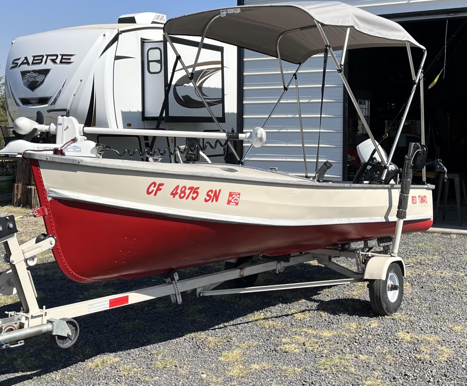 Leader Accessories 10 Colors 3-4 Bow Bimini Top for Boats Boat Canopy Cover customer photo 1