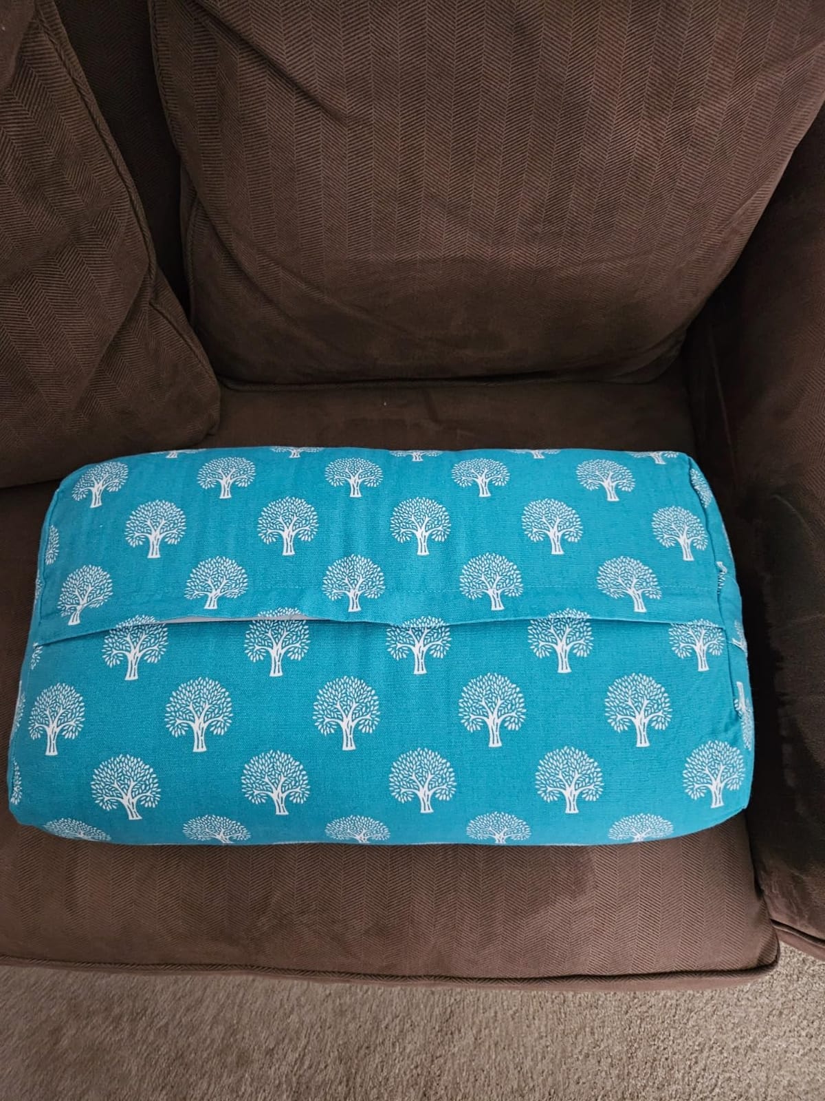 Y O GAYO Yoga Bolster - Made with 100% Cotton, Yoga Pillow Set Includes Extra Washable Cover and Carry Bag customer photo 2