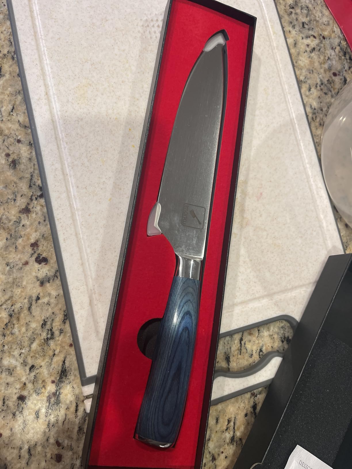 imarku Japanese Chef Knife-Sharp Kitchen Knife 8 Inch, Gift for Mom & Dad | Chef's Knives HC Steel Paring Knife, Unique Gifts for Men and Women, Kitchen Gadgets with Gift Box, Gyutou Knives customer photo 1