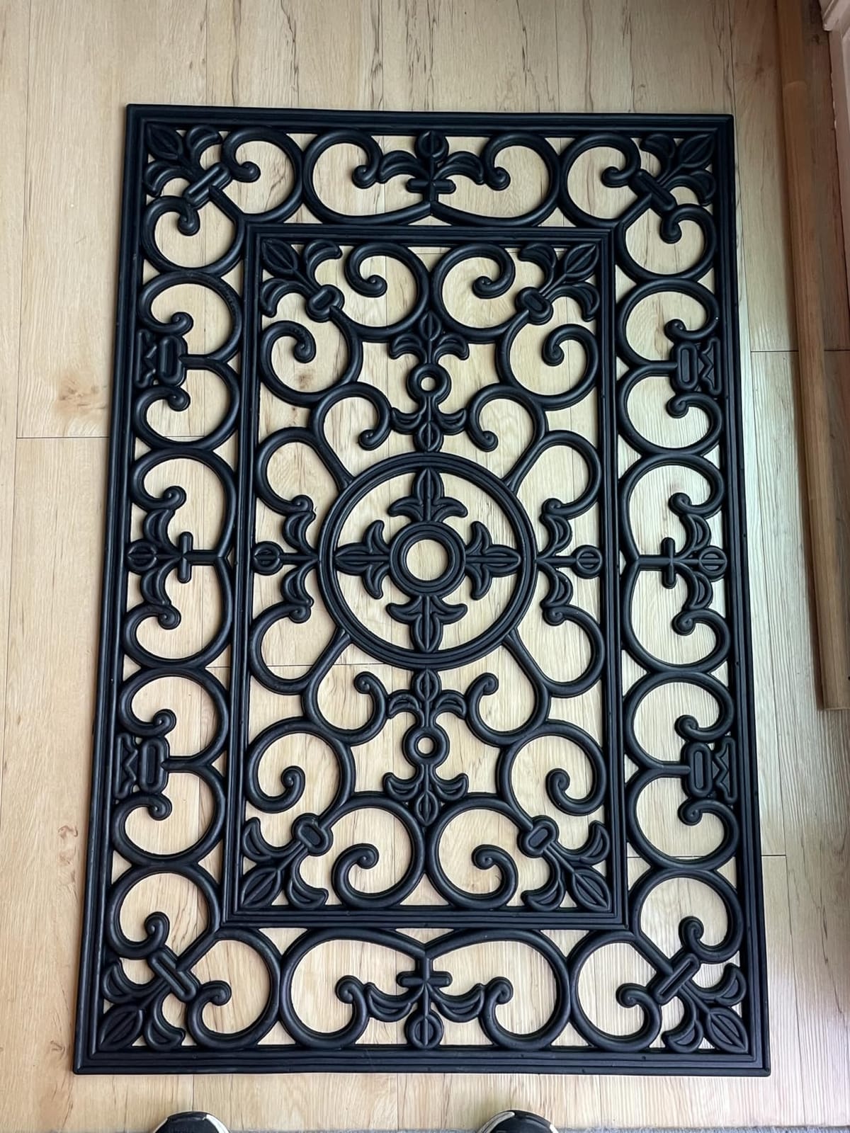 DII Rubber Doormats Collection All Weather, 18x30, Lattice customer photo 1