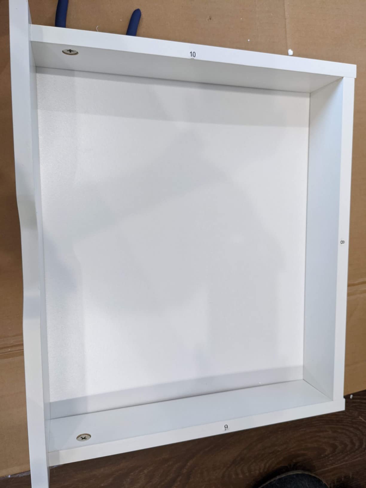 DEVAISE 7-Drawer Office File Cabinets, Mobile Craft Storage Cabinet, White customer photo 1