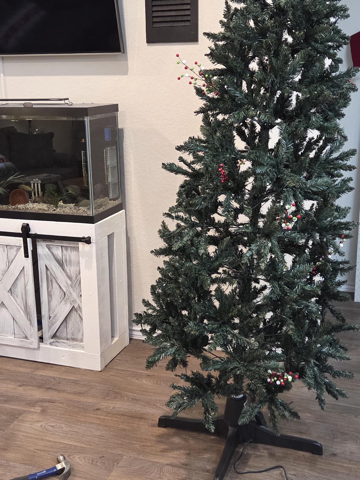 Puleo International Rotating Tree Stand for Artificial Christmas Tree customer photo 1
