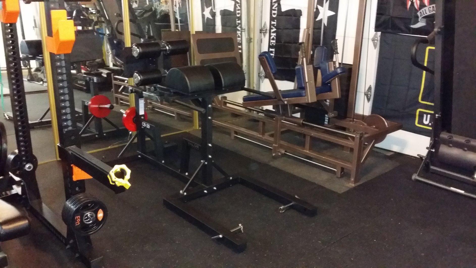 Valor Fitness Adjustable Glute Ham Developer GHD Machine, Back Extension and Hip Extension Trainer with Band Pegs, Plate Storage and Wheels for Core, Glute, Hamstring and Lower Back Strength Training customer photo 1