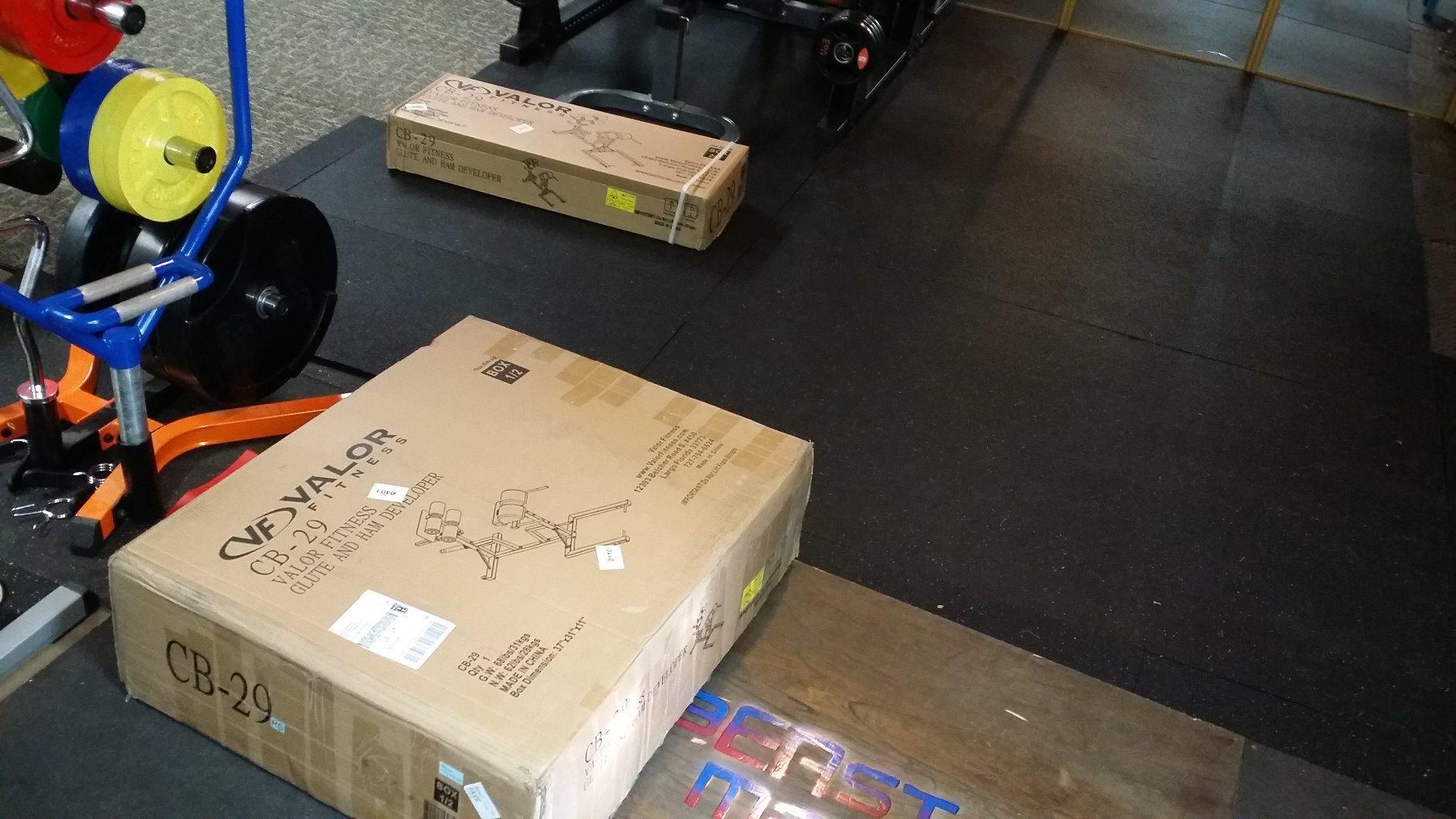 Valor Fitness Adjustable Glute Ham Developer GHD Machine, Back Extension and Hip Extension Trainer with Band Pegs, Plate Storage and Wheels for Core, Glute, Hamstring and Lower Back Strength Training customer photo 2