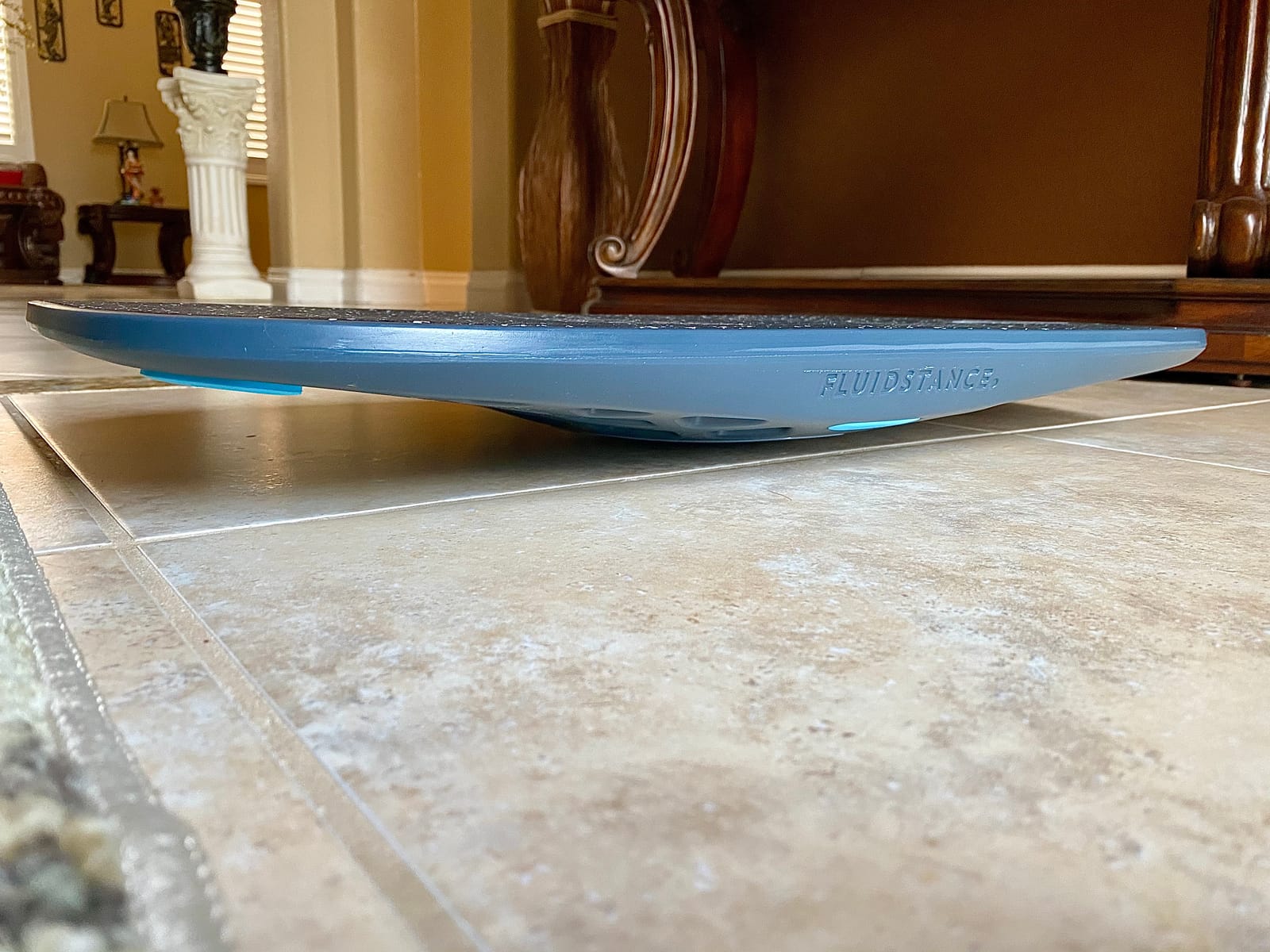 FluidStance Adult Balance Board for Standing Desk - Anti Fatigue USA Made 360 Degree Rocker Wobble Board as Exercise Equipment to Increase Focus & Movement - Sustainable Anti-Slip Plane Standing Board customer photo 2