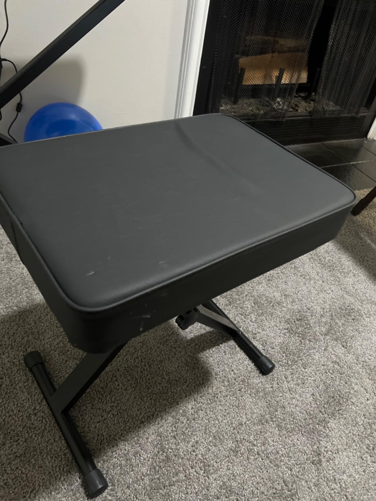 RockJam RJKBB100 Adjustable Padded Piano Bench, Keyboard Stool customer photo 1