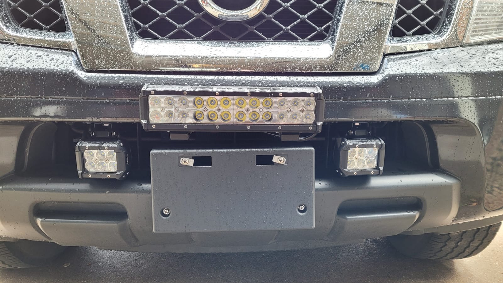 Nilight 12 Inch 72W Spot Flood Combo Led Light Bar 2Pcs 4Inch 18W Flood LED Pods Fog Lights Off Road with Wiring Harness Kit-3 Leads for Van Camper Car Pickup Golf Cart ATV UTV SUV Truck Boat 4x4 customer photo 2