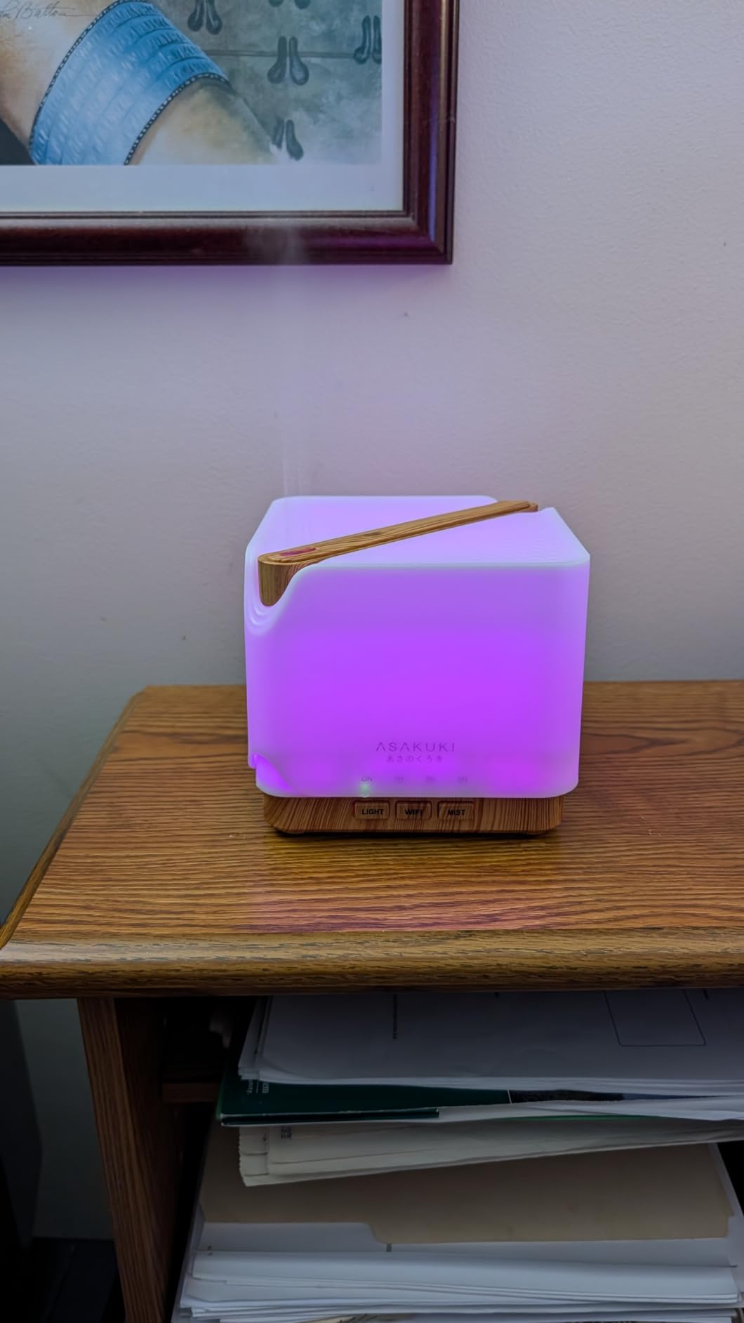 ASAKUKI Essential Oil Diffuser for Home Large 700 ml Humidifier customer photo 2