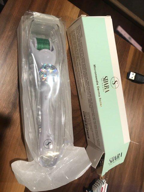Sdara Skincare Derma Roller Microneedling Roller for Face - Includes Free Storage Case (Pack of 1) Unisex customer photo 2