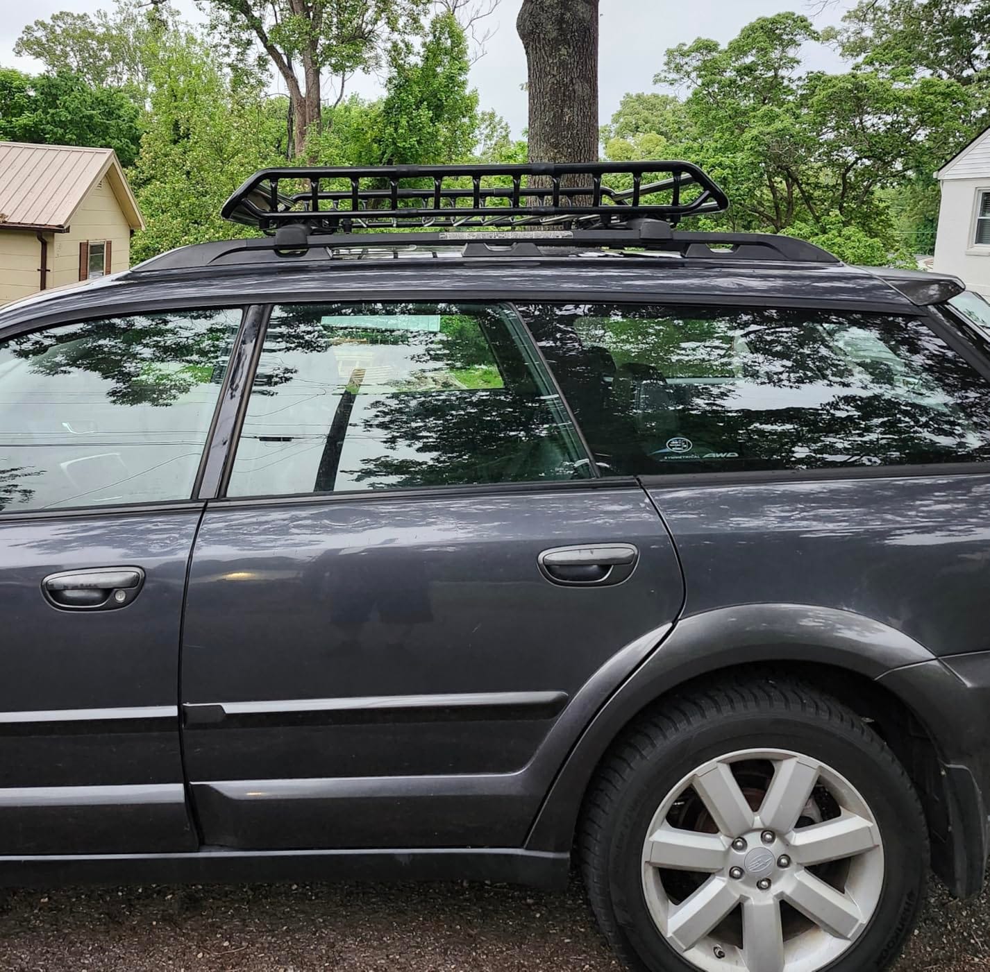 MaxxHaul Steel Roof Rack Cargo Basket, 46