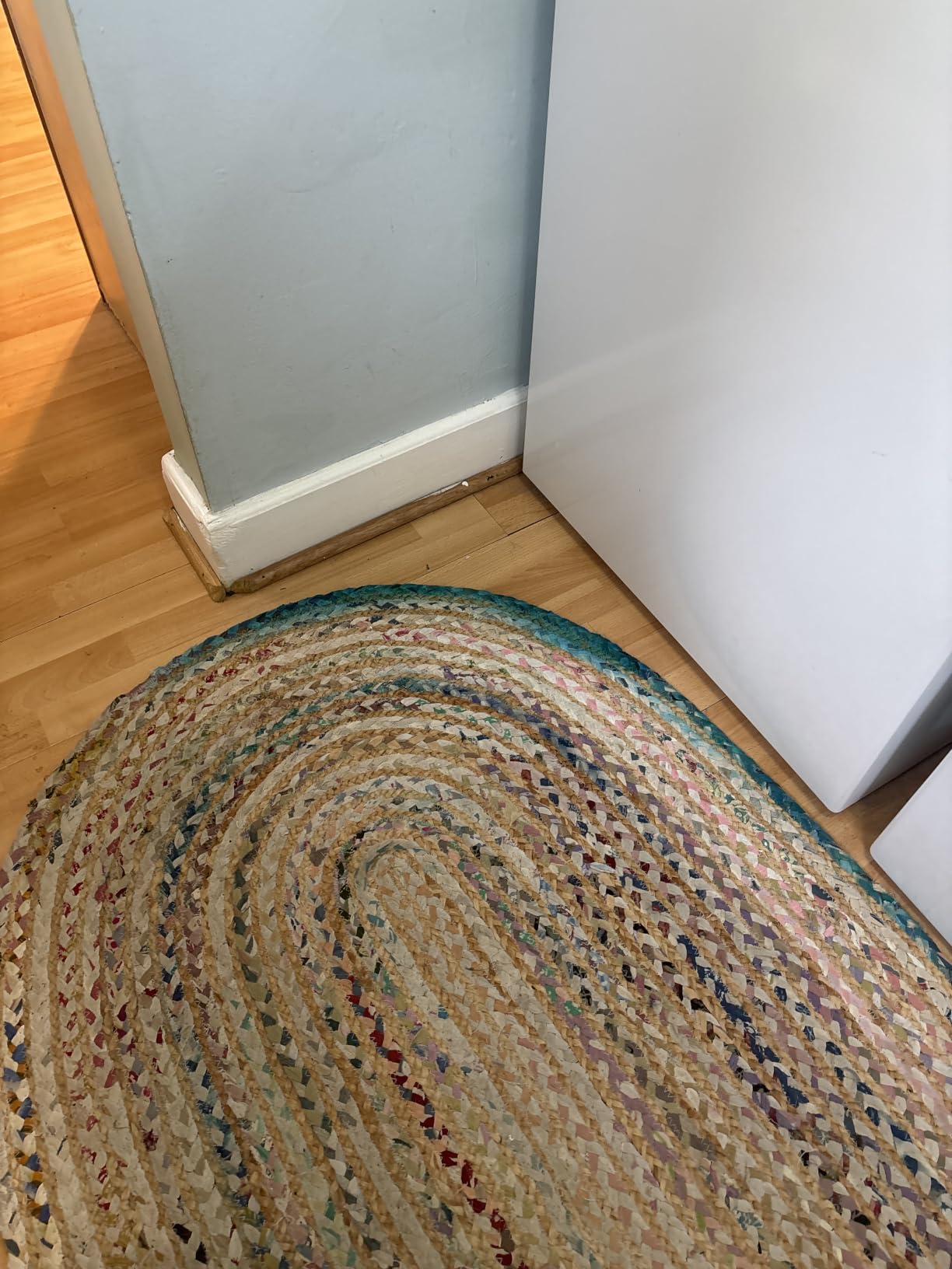 SAFAVIEH Cape Cod Area Rug 4x6, Jute Textured Beige & Multi CAP202B customer photo 1