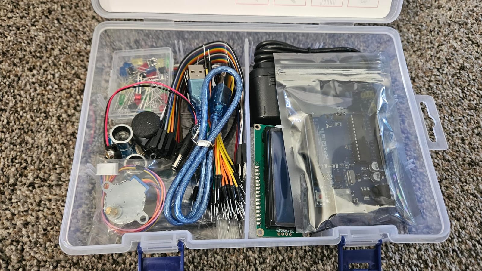 REXQualis Super Starter Kit Based on Arduino UNO R3 with Tutorial and Controller Board Compatible with Arduino IDE customer photo 2
