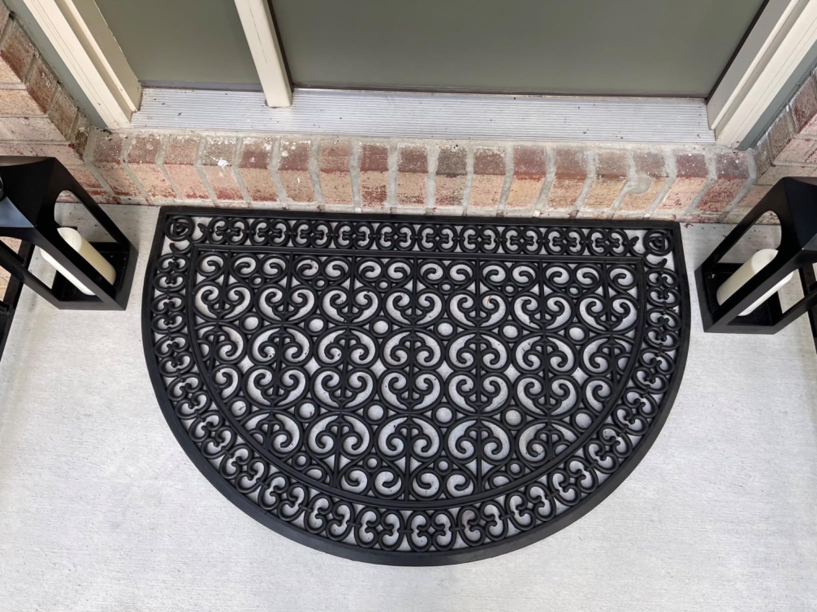 A1 Home Collections 9-LB Heavy Duty Rubber Doormat 24