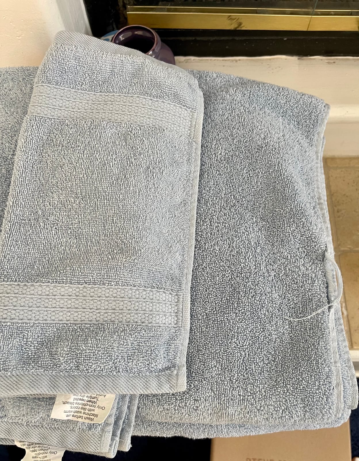 Madison Park Organic Cotton Bath Towel Set Absorbent, 6 Piece, Ivory customer photo 1
