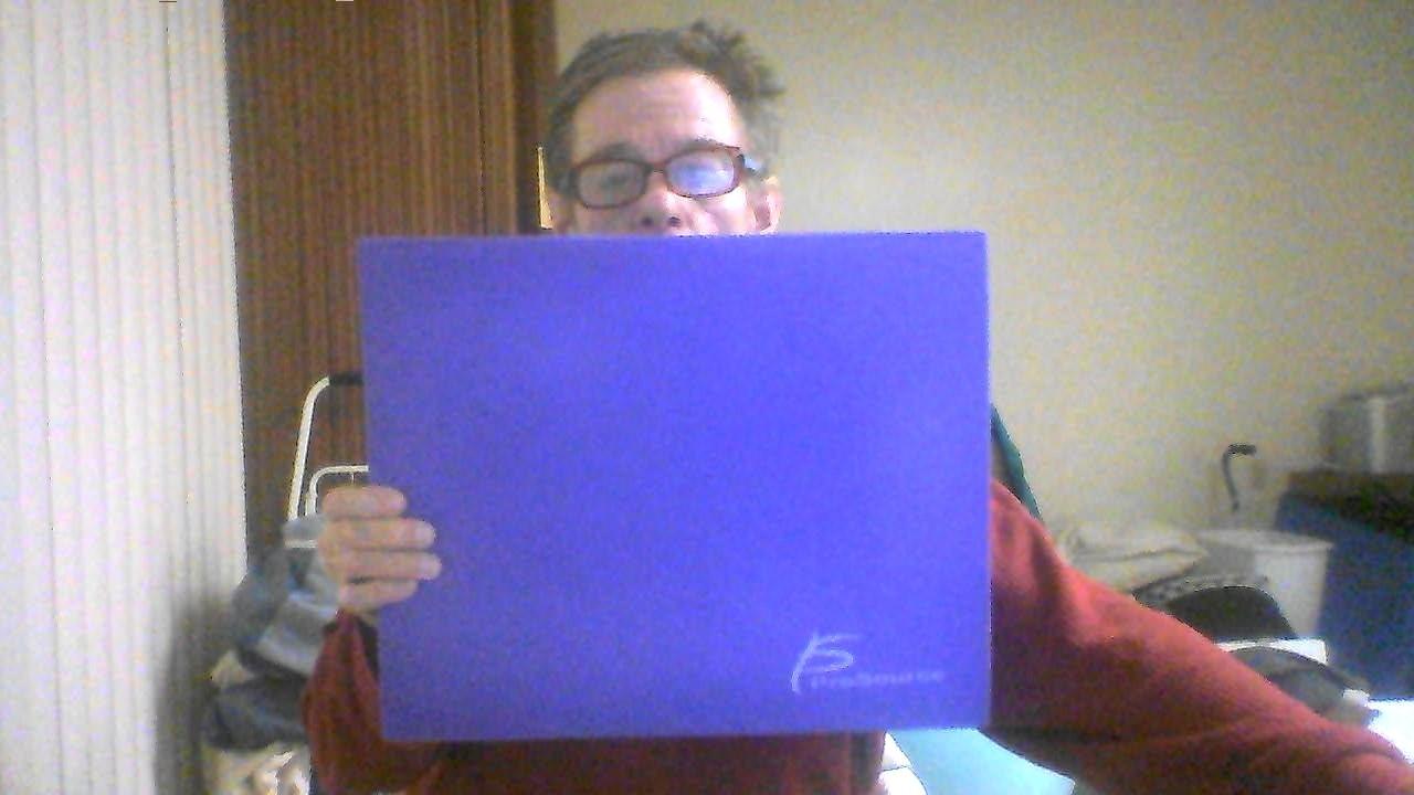ProsourceFit Exercise Balance Pad 15 x 12 - Purple-ACA customer photo 2