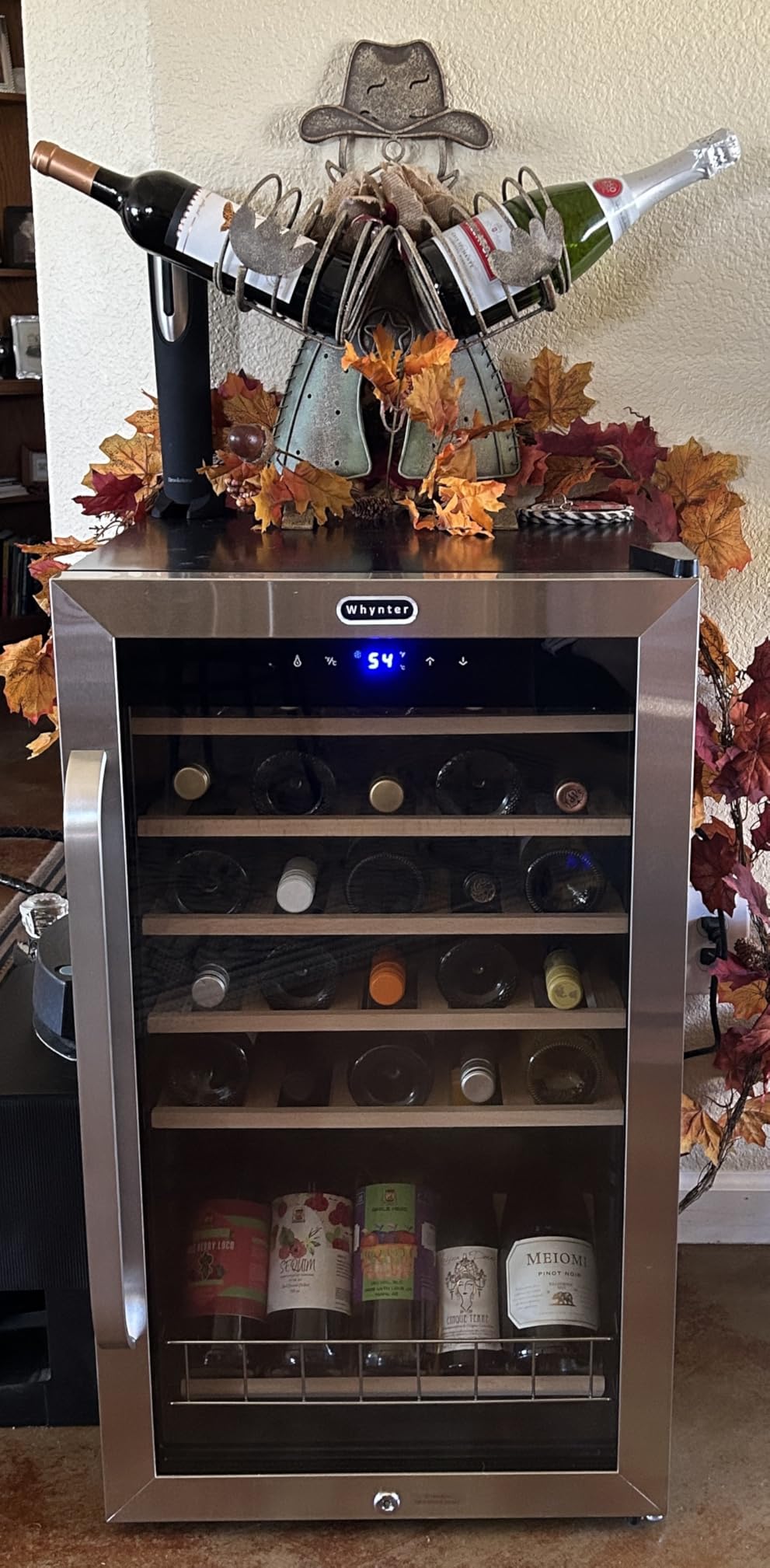 Whynter Wine Refrigerator 34 Bottle Freestanding Digital Control FWC-341TS customer photo 1