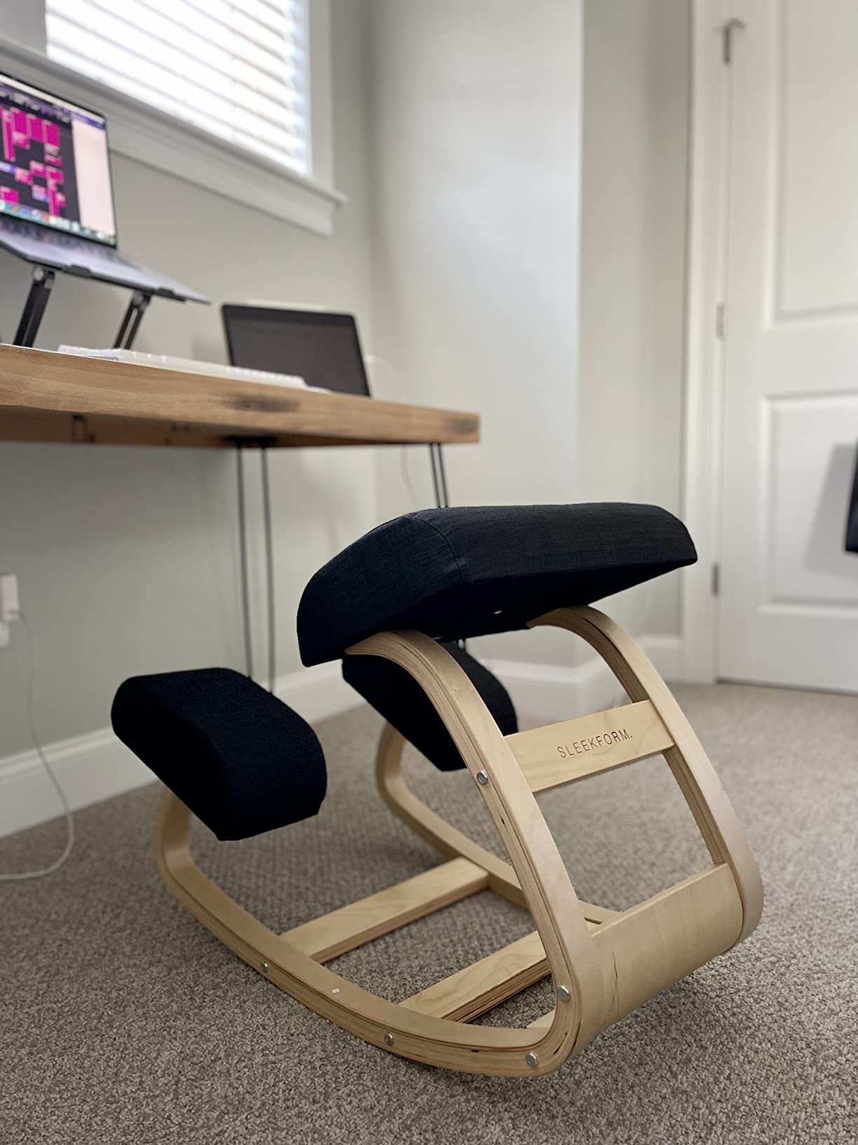 Sleekform Austin Kneeling Chair - Home Office Ergonomic Computer Desk Stool For Active Sitting customer photo 2