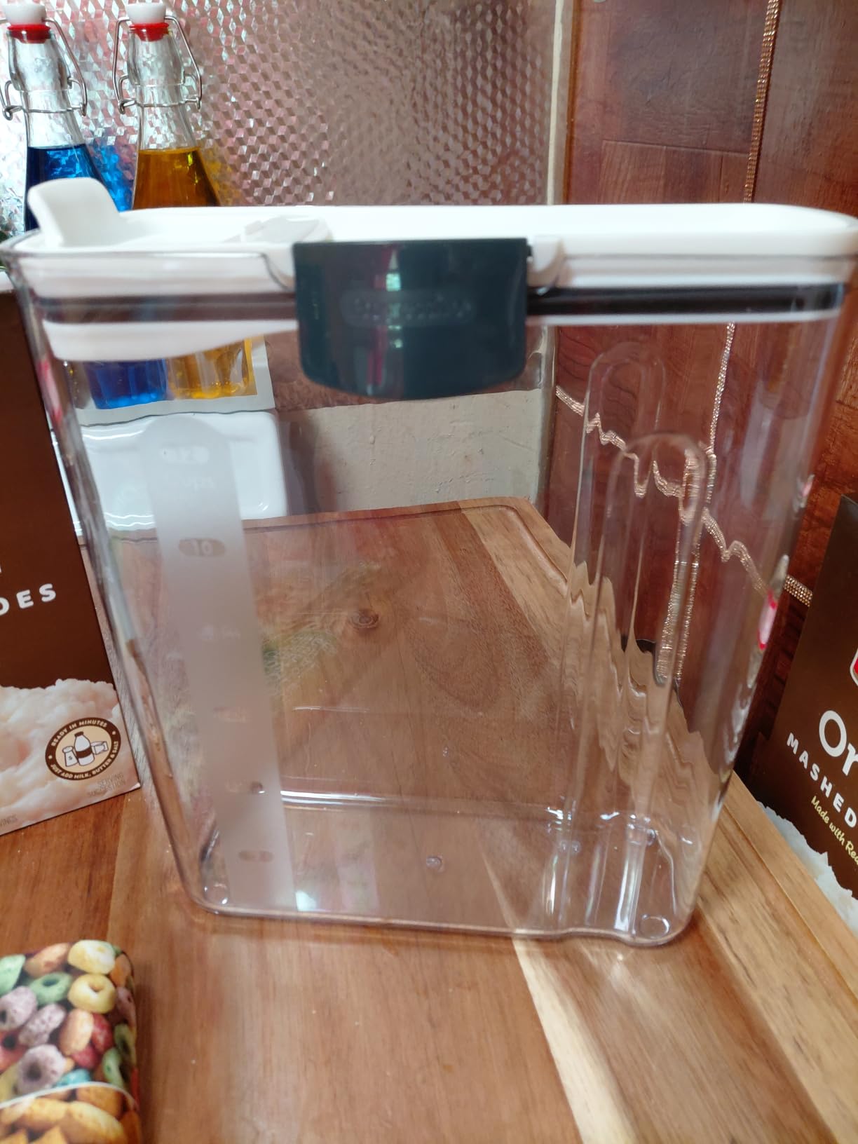 ProKeeper Cereal Keeper Food Storage Container, Airtight Seal, 3-Quart customer photo 2