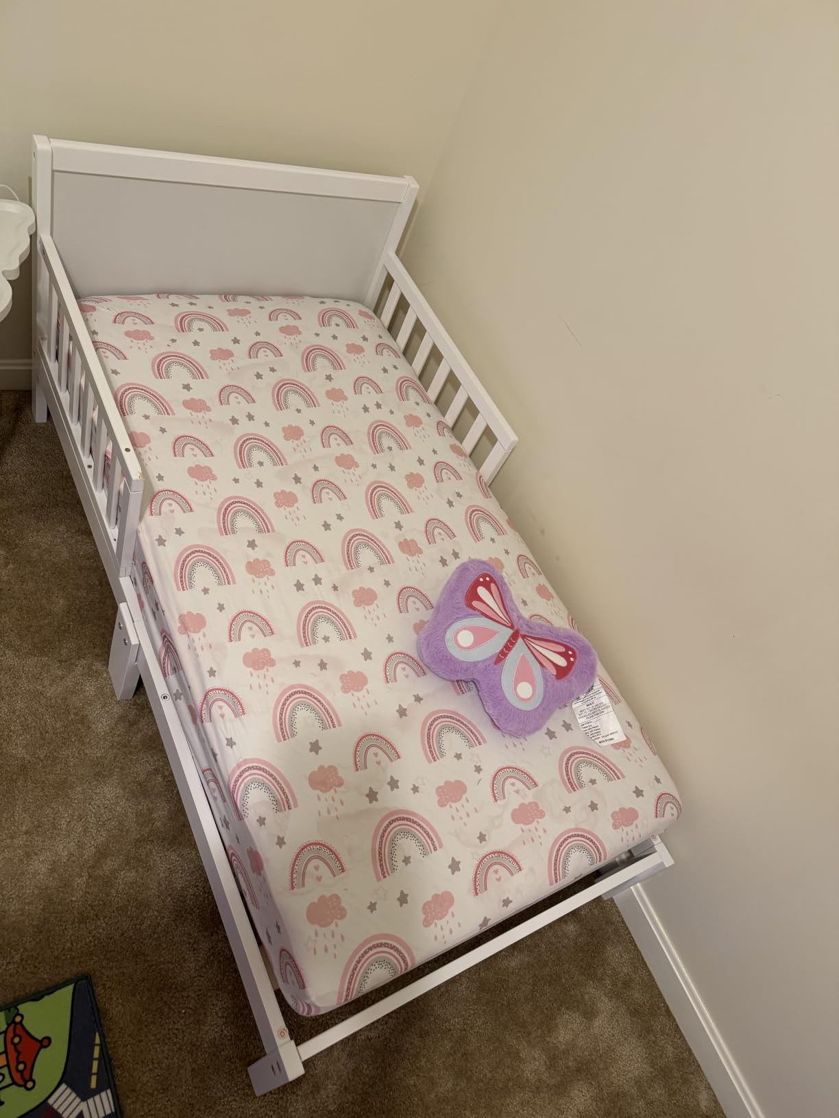 Dream On Me Brookside 3-in-1 Wooden Toddler Bed, GREENGUARD Gold, Pebble Grey customer photo 1