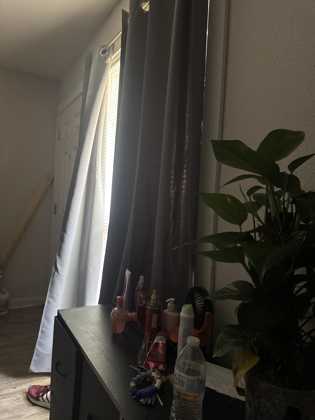 HOMEIDEAS Blackout Curtains for Bedroom 52 X 84 Inch Long 2 Panels Set Light Grey/Gray Room Darkening Curtains/Drapes, Soundproof Thermal Grommet Window Curtains for Living Room customer photo 1