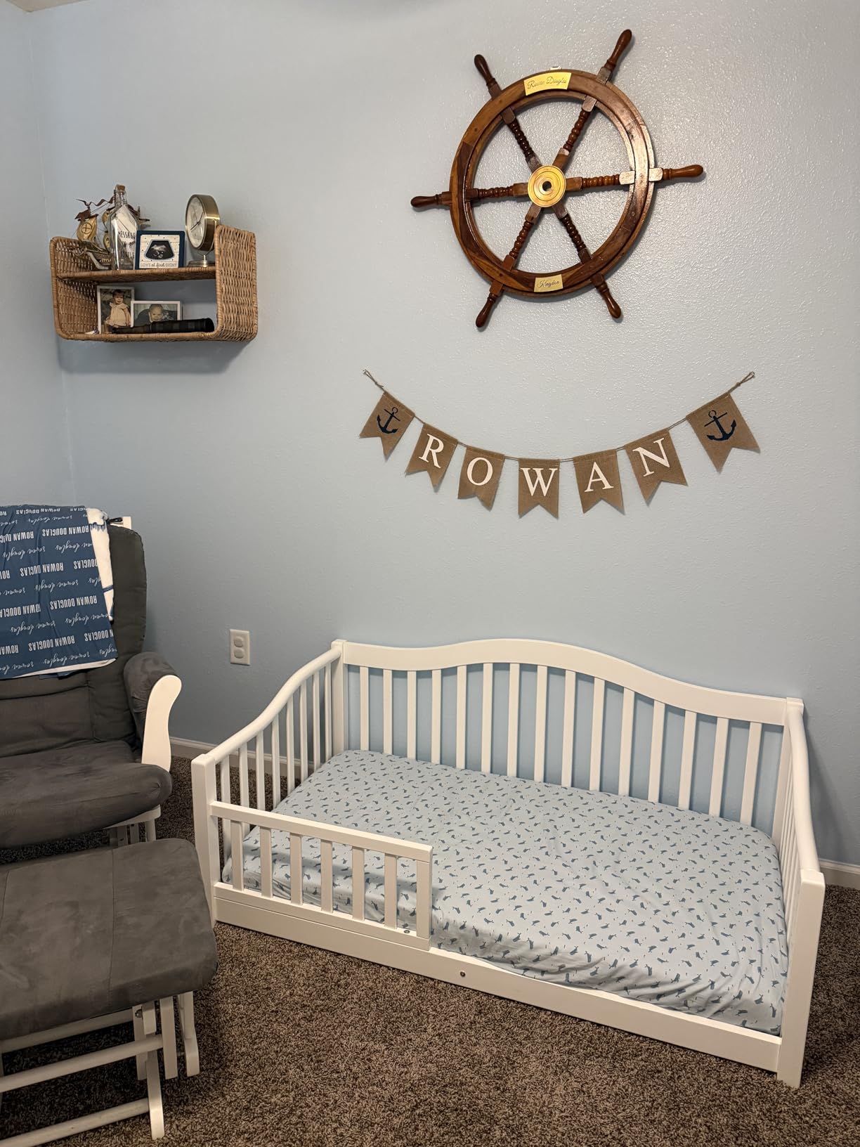 Dream On Me Austin Wooden Toddler Day Bed for Kids, Pebble Grey customer photo 2