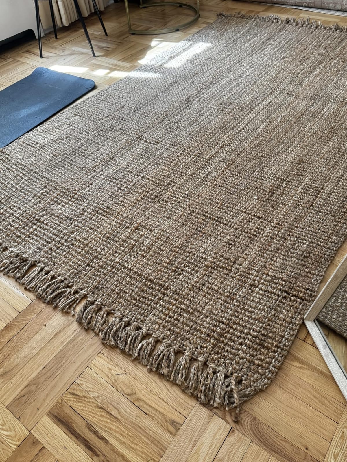 nuLOOM Daniela Brick Solid Flatweave Area Rug, 4' x 6' customer photo 1