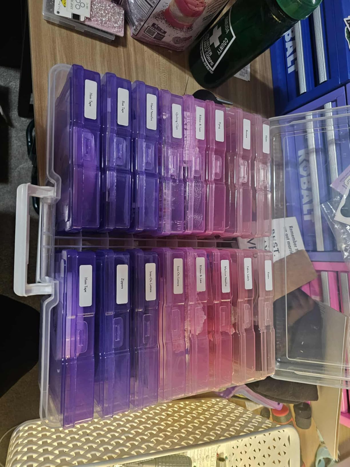 novelinks Photo Storage Boxes with Handle, Photo Organizers and Storage customer photo 1